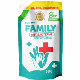 Жидкое мыло For My Family Антибактериальное 560 г (4260637721884)