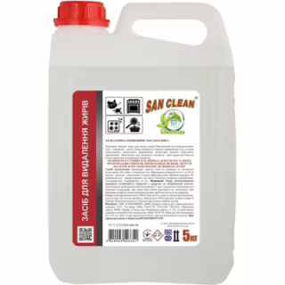Жидкость для чистки кухни San Clean Green House для плит 5 кг (4820003543351)