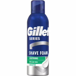 Пена для бритья Gillette Series Soothing Для чувствительной кожи с алоэ вера 200 мл (8001090870926)