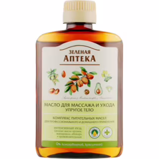 Масло для тела Green Pharmacy Упругое тело Для ухода и массажа 150 мл (4823015937071)
