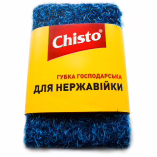 Губки кухонные Chisto для нержавейки 1 шт. (4823098413790)