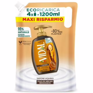 Жидкое мыло Vidal Аргановое масло дой-пак 1.2 л (8008970056180)