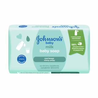 Детское мыло Johnson’s baby с молоком, 90 г (3574661831114)
