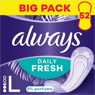 Щоденні прокладки Always Daily Fresh Long Без запаху 52 шт. (8700216461962)