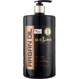 Маска для волос Dalas Cosmetics Argan Oil Hair Mask С натуральным экстрактом клюквы и аргановым маслом 900 мл (4262396141545)