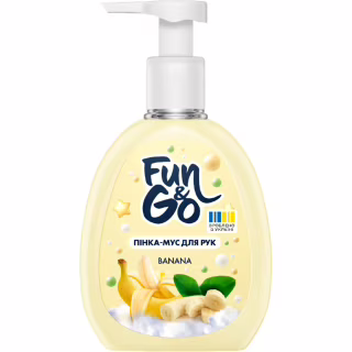 Мыло-пенка Fun&Go Banana 300 мл (4820204701802)
