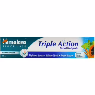 Зубна паста Himalaya Herbals Потрійної дії 125 мл (6291107225739)