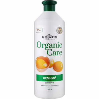 Шампунь Dalas Cosmetics Organic Care Яичный Для сухих и ломких волос 900 г (4262396143259)