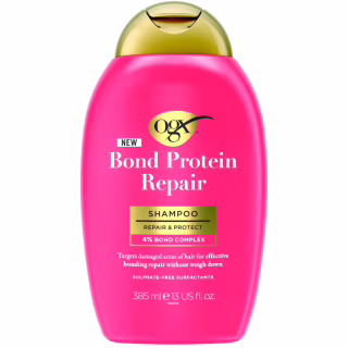 Шампунь OGX Bond Protein Repair Восстанавливающий с протеинами 385 мл (3574661818450)
