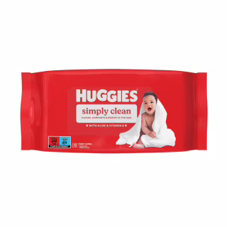 Дитячі вологі серветки Huggies Simply Clean 72 шт (5029053582238)