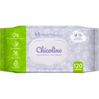 Детские влажные салфетки Chicolino New 120 шт (4823098411772)