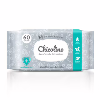 Детские влажные салфетки Chicolino Антибактериальные 60 шт (4823098407126)