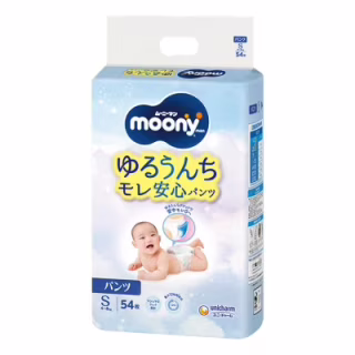 Подгузники Moony S 4-8 кг 54 шт (4903111137275)