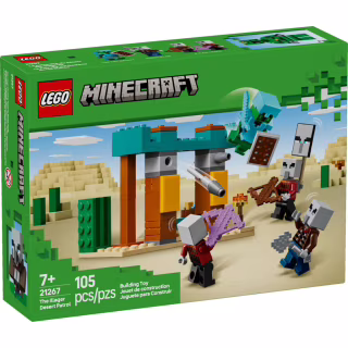 Конструктор LEGO Minecraft Пустынный патруль разбойника (21267)