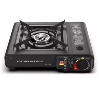 Портативная газовая плитка Voltronic Happy Home BK-155A (ZCM-001AB)