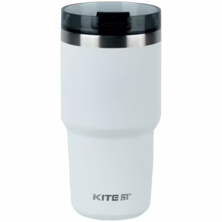 Термокружка Kite 600 мл біла (K24-1206-1)