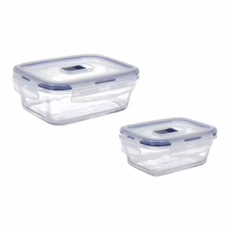 Пищевой контейнер Luminarc Pure Box Active набір 2 шт 380мл 820мл (P7644)