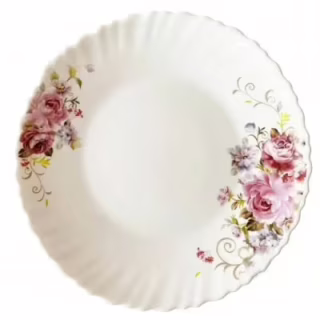 Тарелка Vittora "Рожевий Букет" Wave Dessert 19 см (V-190РВ)