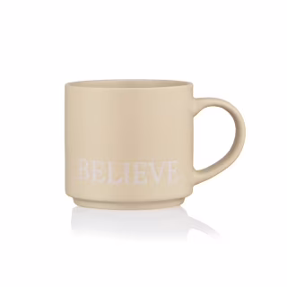 Чашка ARDESTO Believe, 420мл, кераміка, жовтий (AR3043Y)