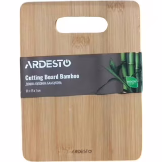 Дошка для нарізання Ardesto Midori 20 х 15 х 1 см, бамбук (AR1420BA)