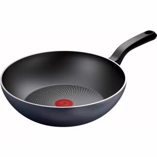 Сковорода Tefal ВОК So'' Light, 28 см, алюміній, бакеліт, чорний (H0561942)