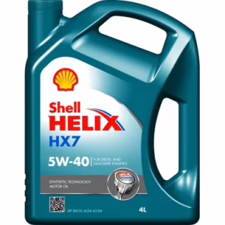 Моторна олива Shell Helix HX7 5W40 4л (2123)