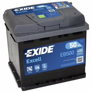 Аккумулятор автомобильный EXIDE EXCELL 50A (EB500)