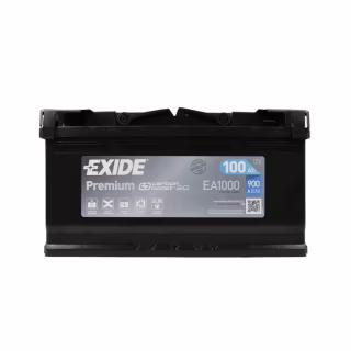 Аккумулятор автомобильный EXIDE PREMIUM 100A (EA1000)
