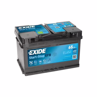 Аккумулятор автомобильный EXIDE START-STOP EFB 65A (EL652)