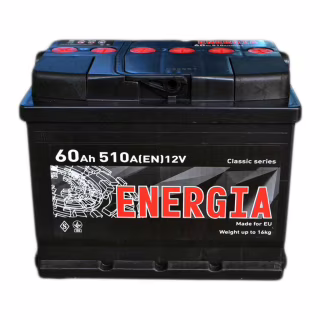 Аккумулятор автомобильный ENERGIA 60Аh (000022387)