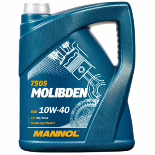 Моторное масло Mannol MOLIBDEN 5л 10W-40 (MN7505-5)