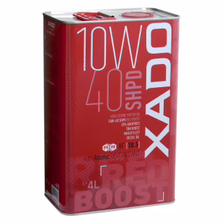 Моторное масло Xado 10W-40 SHPD, Red Boost 4 л (ХА 26249)