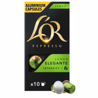 Кофе L'OR Lungo Elegante 100% Арабика в капсулах 10 шт (8711000360552)