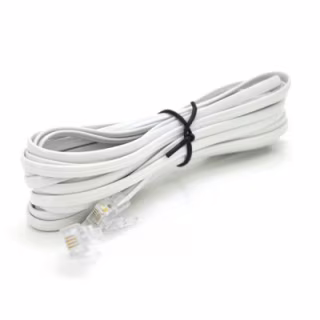 Патч-корд телефонний 3м RJ11 (6P4C) Voltronic (PC-3,0W)