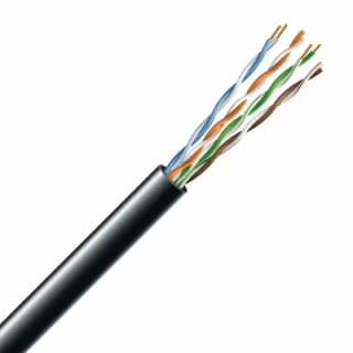 Кабель мережевий ЗЗКМ UTP cat.5e 305м 4х2х24AWG Cu PE(зовнішній) (7091003)