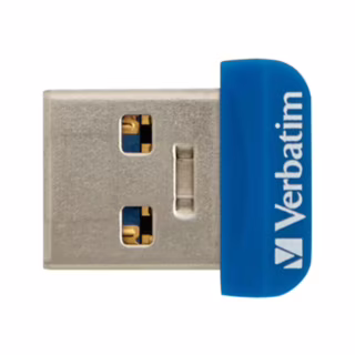 USB флеш накопитель Verbatim 16GB Store 'n' Stay NANO Blue USB 3.0 (98709)