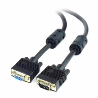 Кабель мультимедийный VGA M to VGA F 3.0m Cablexpert (CC-PPVGAX-10B)