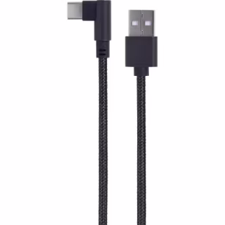 Дата кабель USB 2.0 AM to USB-C 0.2m corner Cablexpert (CC-USB2-AMCML-0.2M)