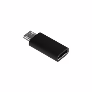 Переходник Lapara Micro USB Male to USB 3.1 Type-C Female black (LA-MaleMicroUSB-TypeC-Female black)