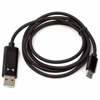 Дата кабель USB 2.0 AM to USB-C 1.0m display PowerPlant (CA913176)