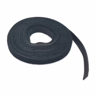 Набір для кріплення стрічка-липучка, 10мм, 5м Eserver (WT-5040-Black)