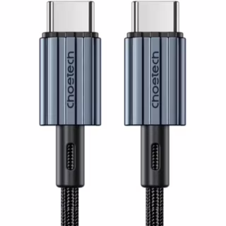 Дата кабель USB-C to USB-C 2.0m PD60W black Choetech (6932112105035)