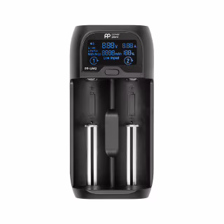 Зарядний пристрій для акумуляторів PowerPlant PP-UM2 (Ni-Mh, Ni-Cd, Li-ion, LiFePO4 / input DC 5V/2A) (AA620180)