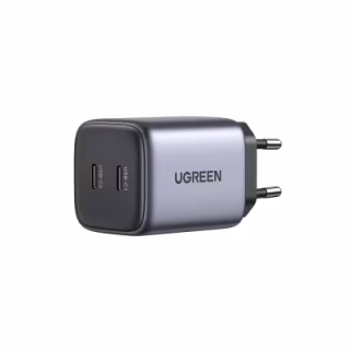 Зарядное устройство Ugreen 2xUSB-C PD45W (25W+20W) QC4.0+ CD294 black (90573)