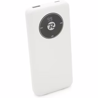 Батарея універсальна Remax 10000mAh 22.5W, cables Type-C + Lighting, White (RPP-37)