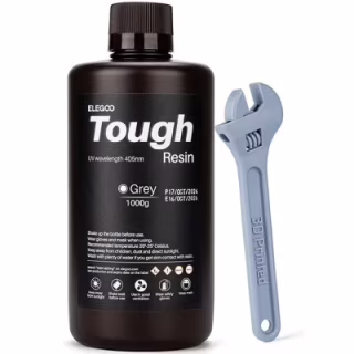 Фотополімерна смола ELEGOO Resin Tough grey 1кг (50.103.0274)