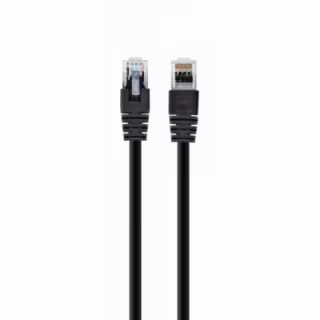 Патч-корд 7.5м UTP cat 5e CCA black Cablexpert (PP12-7.5M/BK)