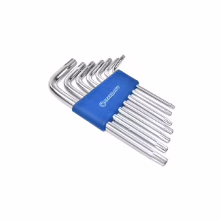 Ключ Стандарт TORX Г-подібний з отвором 7шт. (TKS0701)