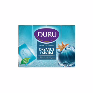 Твердое мыло Duru Fresh Sensations Океанский бриз 4 х 150 г (8690506494605)
