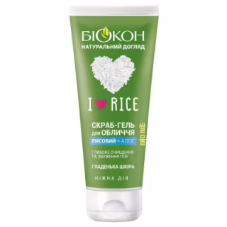 Скраб для лица Біокон I Love Rice 90 мл (4823110300534)
